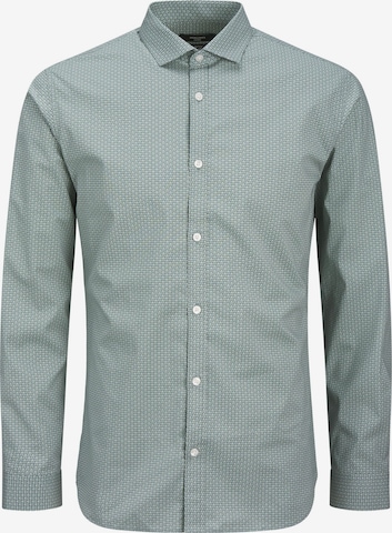 Chemise 'JPRBLABLACKPOOL' JACK & JONES en vert : devant