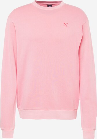 Iriedaily Sweatshirt 'Waterkeeper' i rosa: framsida