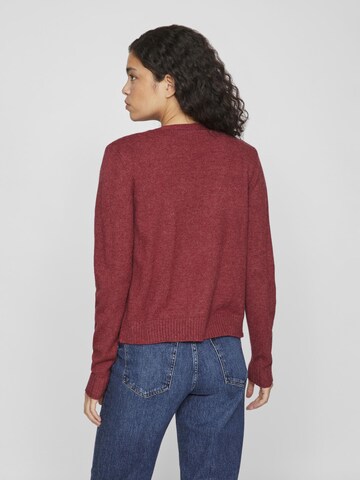 VILA Strickjacke 'VIRIL' in Rot