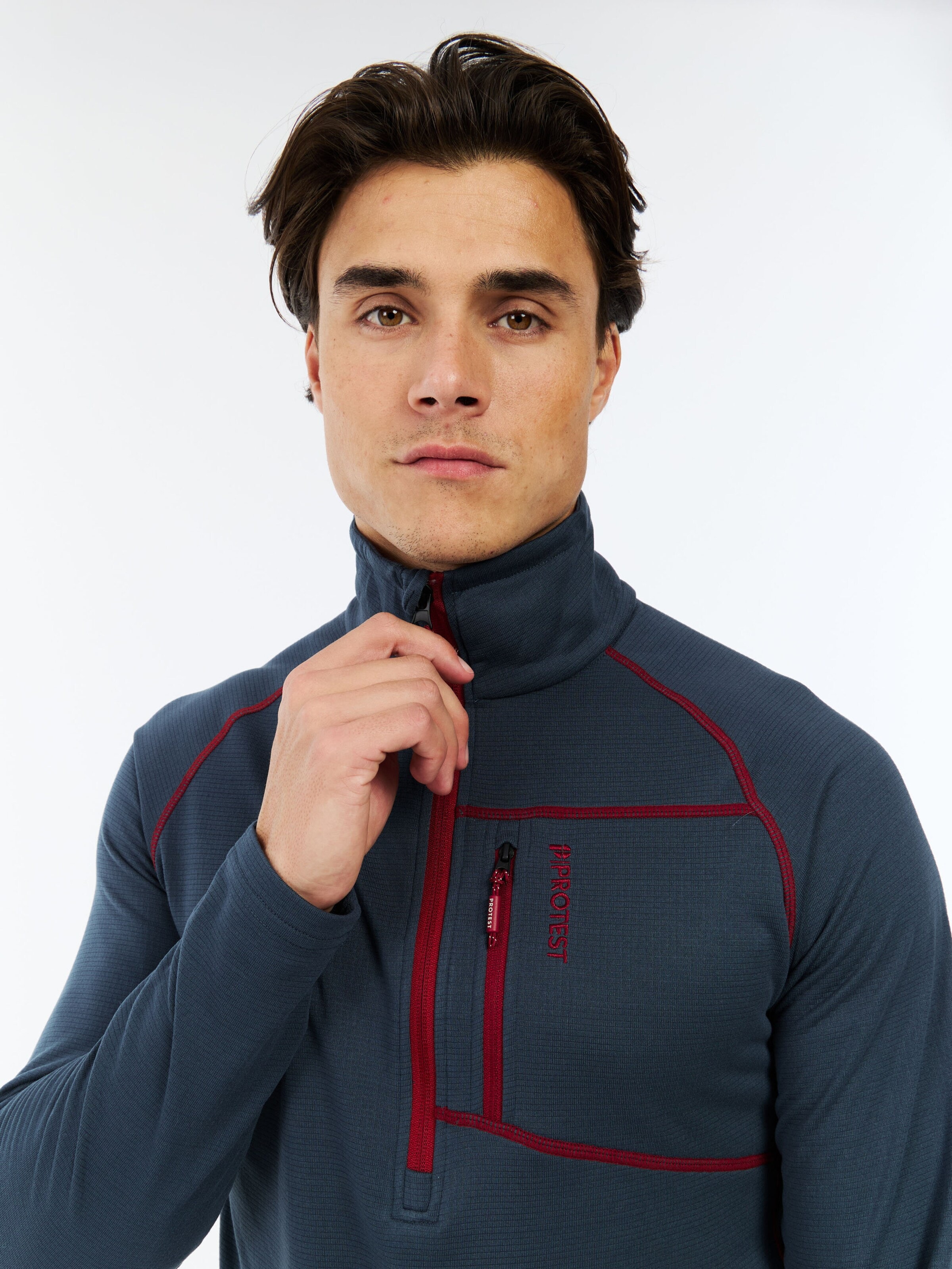 PROTEST Athletic Sweatshirt 'PRTRekody' in Blue