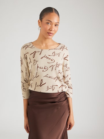 smėlio ZABAIONE Megztinis 'Le44onie': priekis