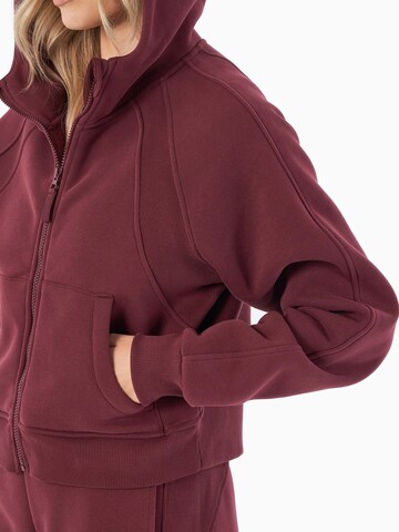 Organication Sweatjacke in Rot