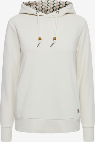 Oxmo Kapuzenpullover 'ULRIKA' in Beige: predná strana