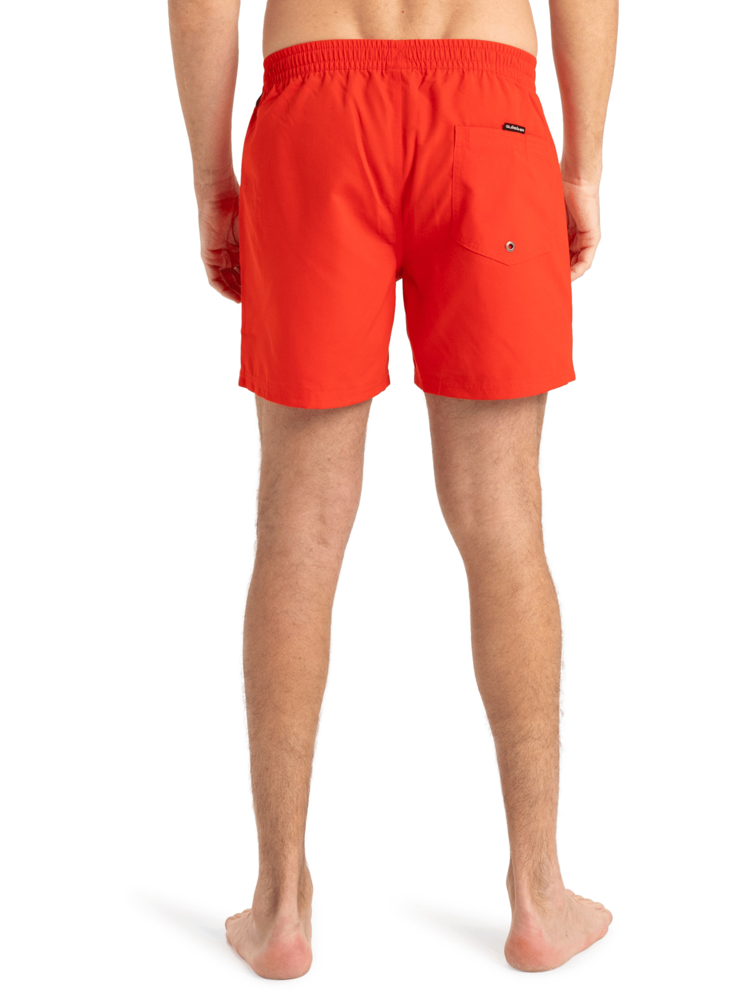 QUIKSILVER Regular Board Shorts 'Everyday Solid Volley 15' in Red