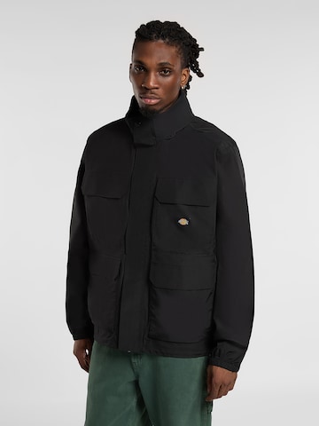 Veste mi-saison DICKIES en noir : devant