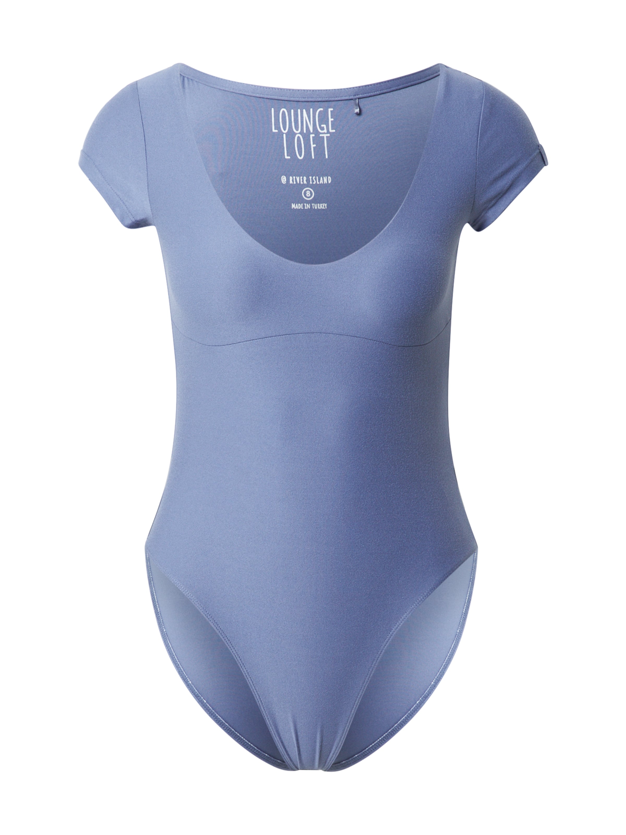 River Island Κορμάκι-μπλουζάκι σε μπλε: μπροστά