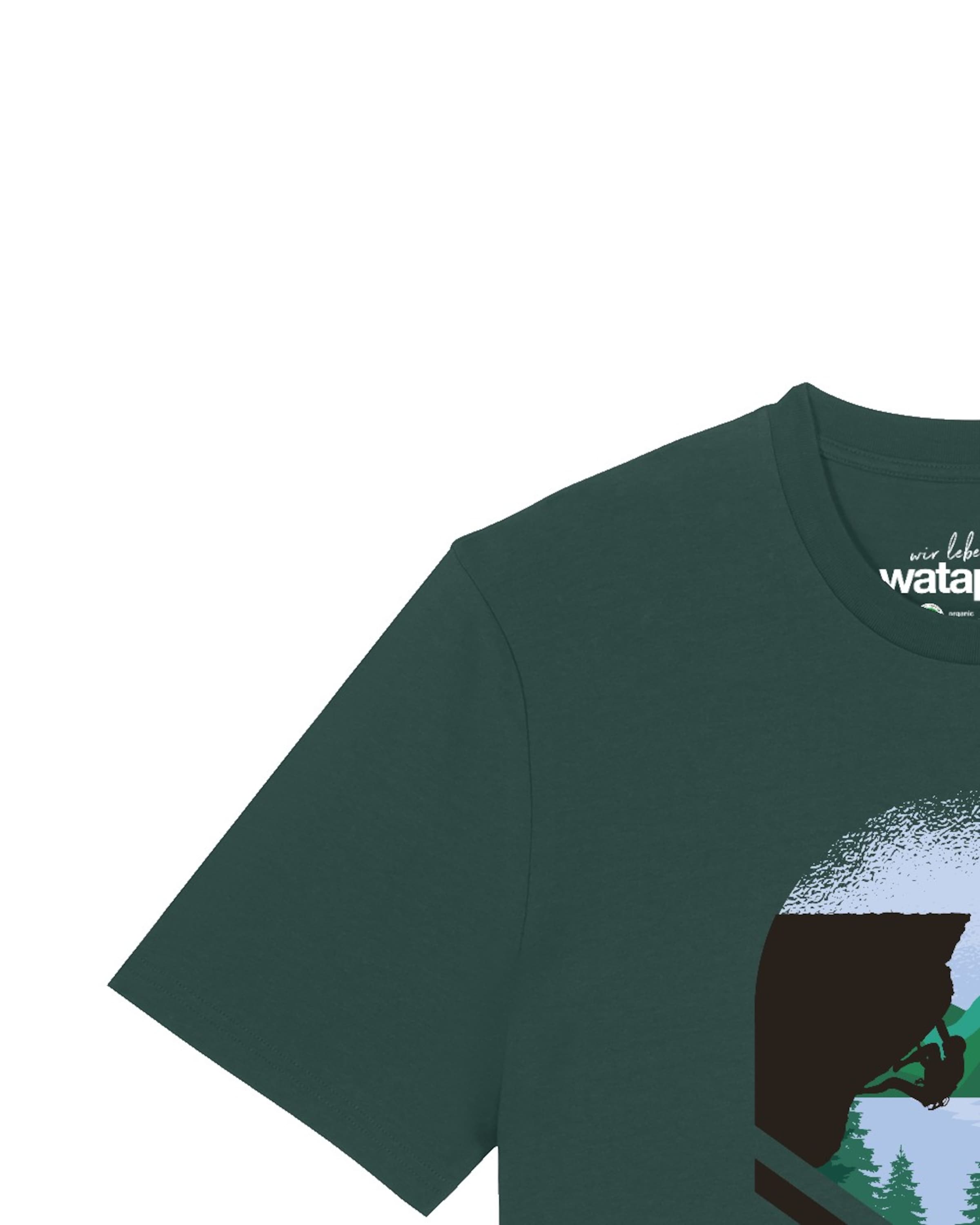 T-Shirt 'Bay Climbing' Watapparel en vert