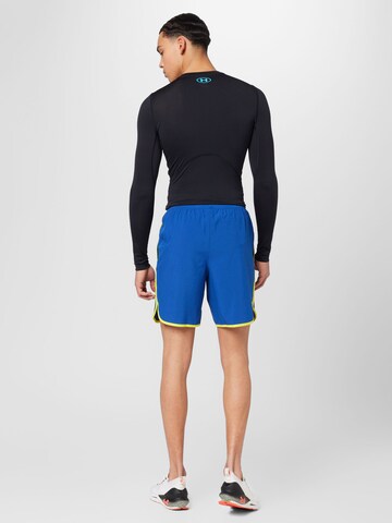 UNDER ARMOUR Regular Urheiluhousut 'HIIT' värissä sininen