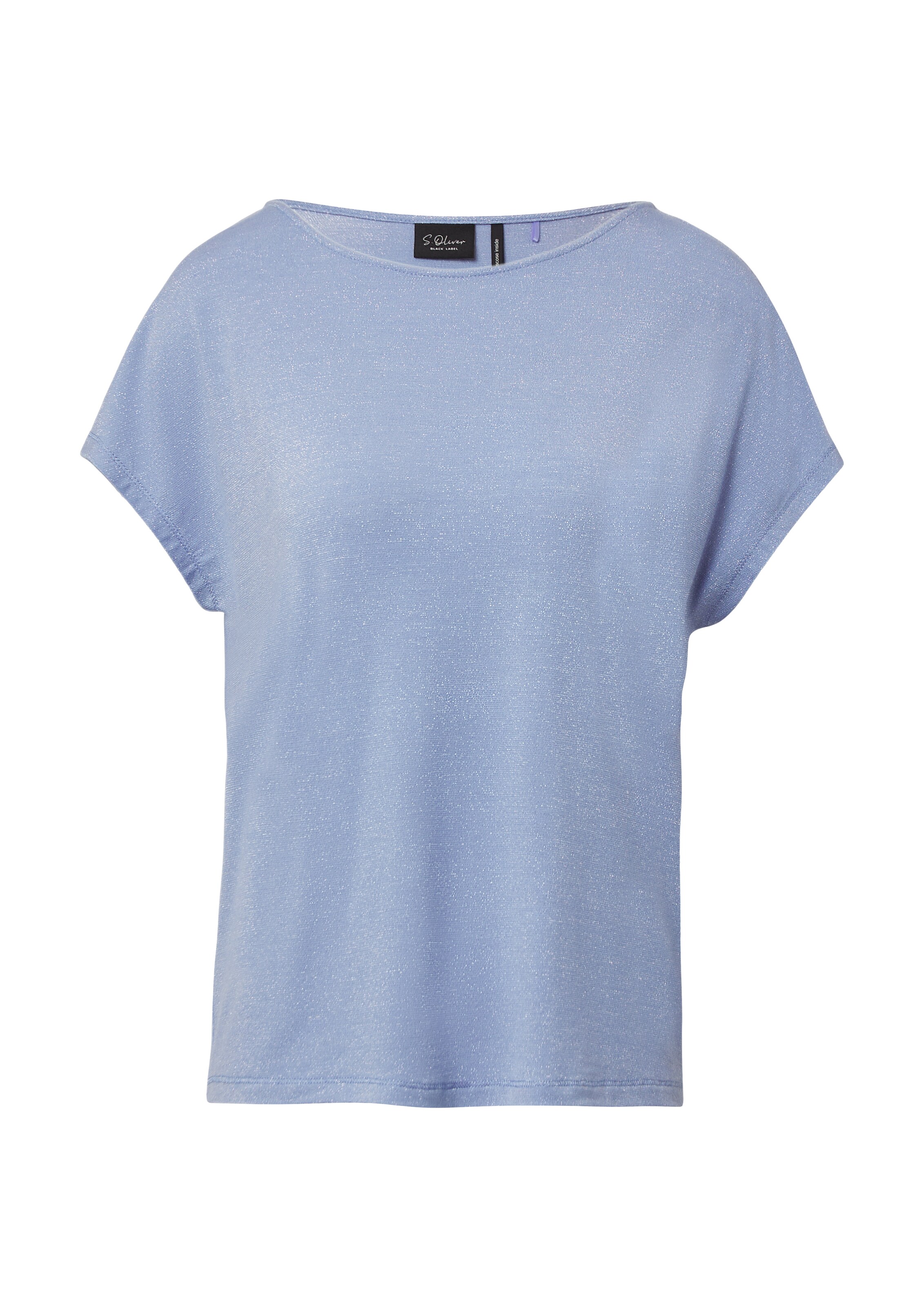 T-shirt s.Oliver BLACK LABEL en bleu : devant
