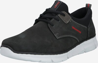 RIEKER Chaussure à lacets en noir, Vue avec produit