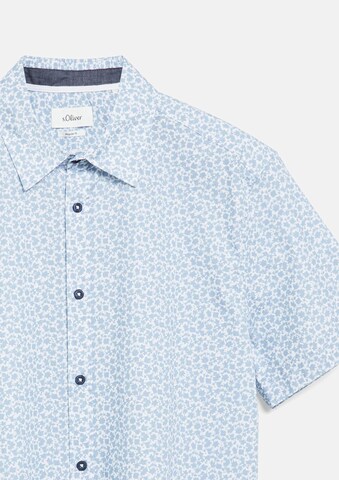 s.Oliver Regular Fit Hemd in Blau