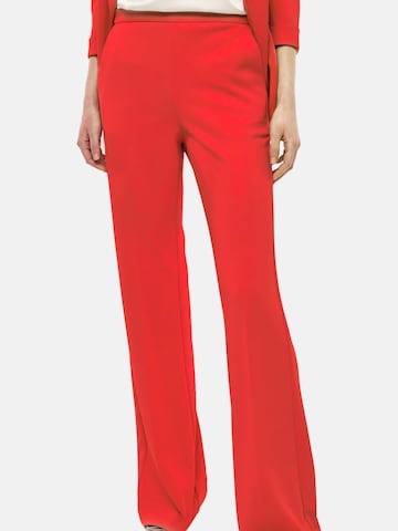 Flared Pantaloni 'IMPERIAL PANTALONE A ZAMPA' di IMPERIAL in rosso