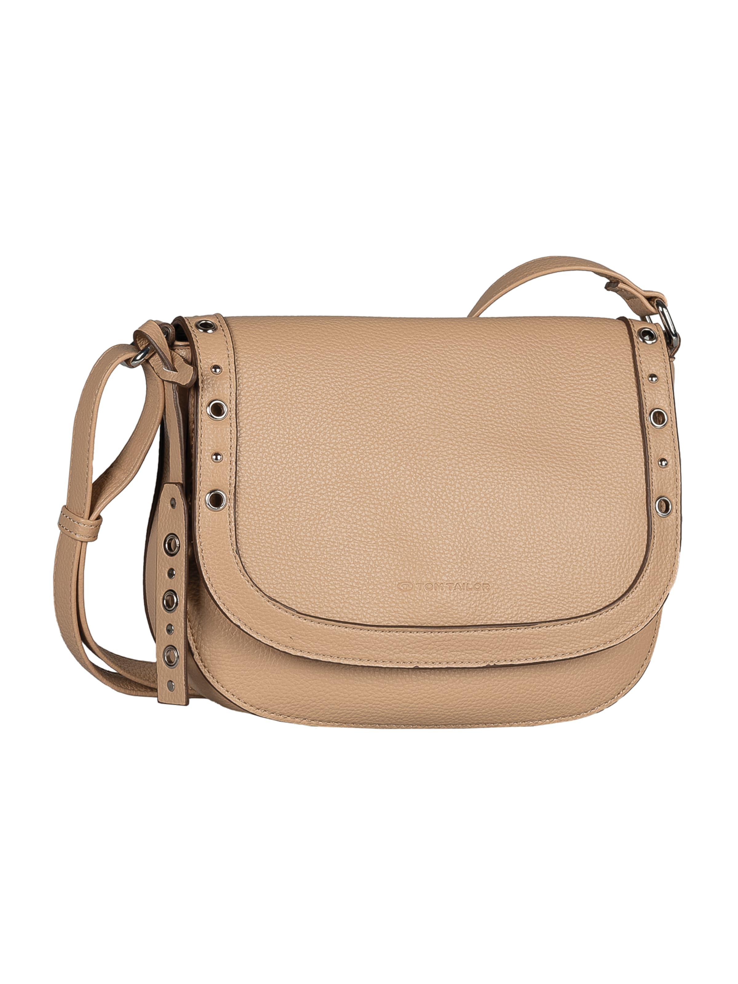 Geantă de umăr 'Elaria' de la TOM TAILOR pe maro: față