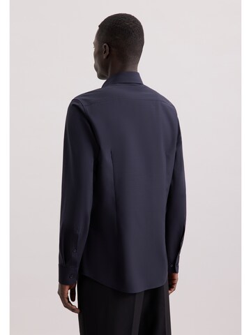 Coupe slim Chemise business SEIDENSTICKER en bleu
