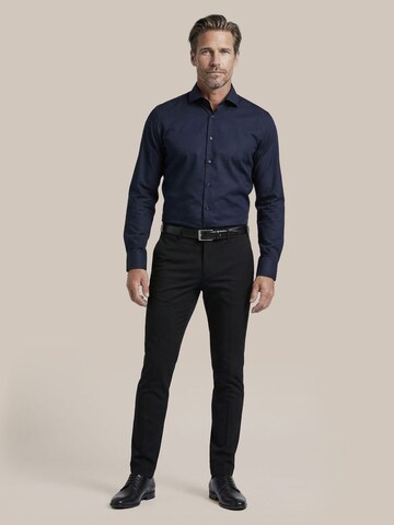 Suitable Slim fit Button Up Shirt in Blue
