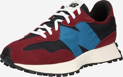 new balance Sneakers laag '327' in de kleur Hemelsblauw / Wijnrood / Zwart, Productweergave
