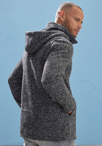 JOHN DEVIN Strickjacke in Schwarz