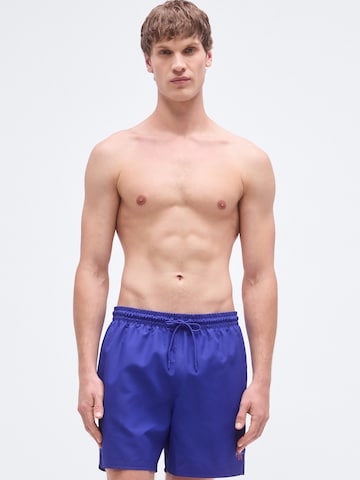 Calvin Klein Swimwear Hlače za k noši | vijolična barva: sprednja stran