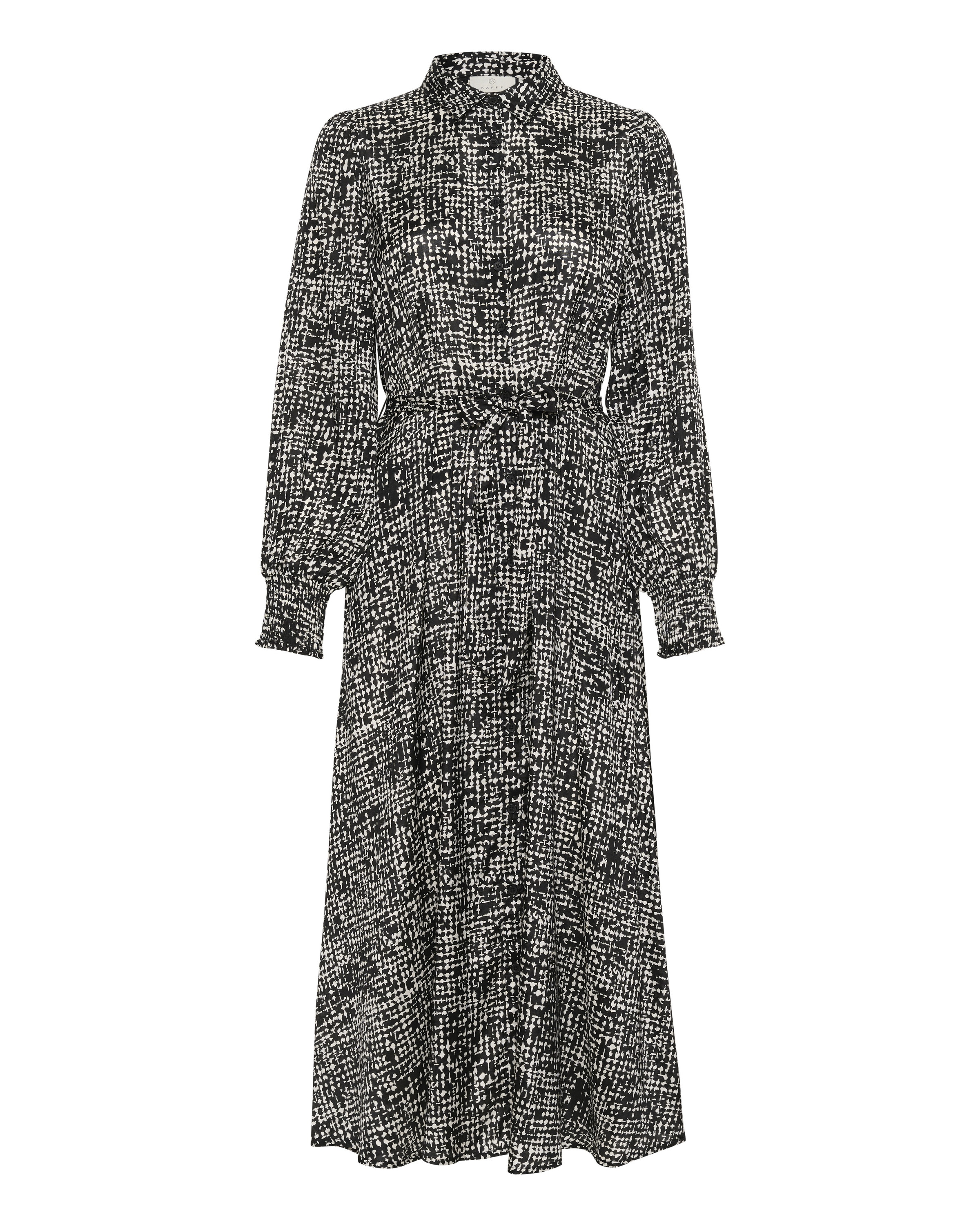 Kaffe Kleid  'Pollie' in Schwarz: Vorderseite