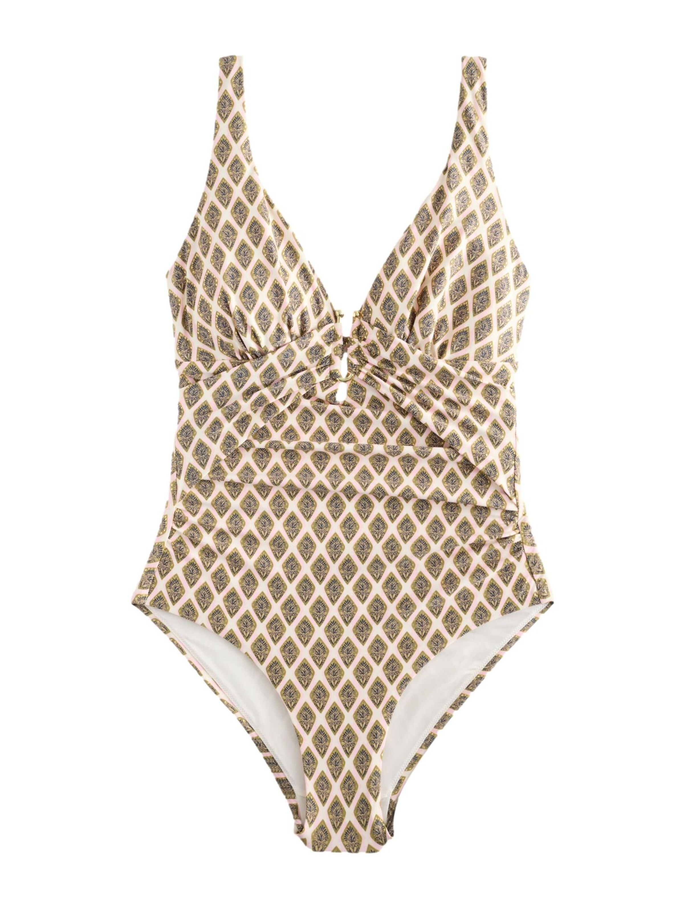 Next Triangel Badpak in Beige: voorkant