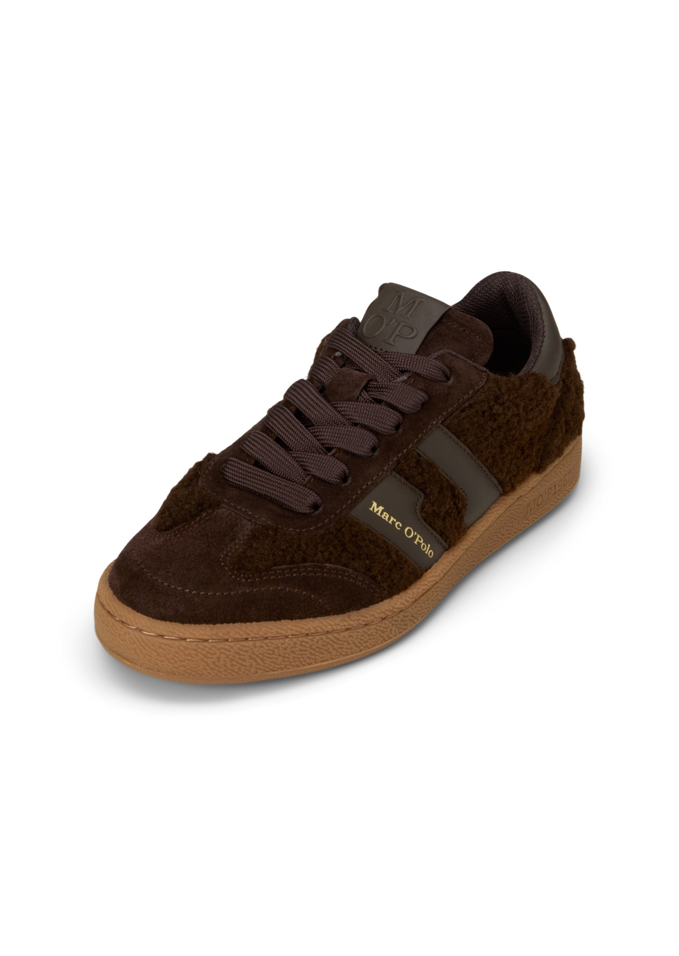 Marc O'Polo Sneaker 'Court' in Braun: Vorderseite