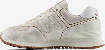 new balance Teenslipper '574' in Wit: voorkant