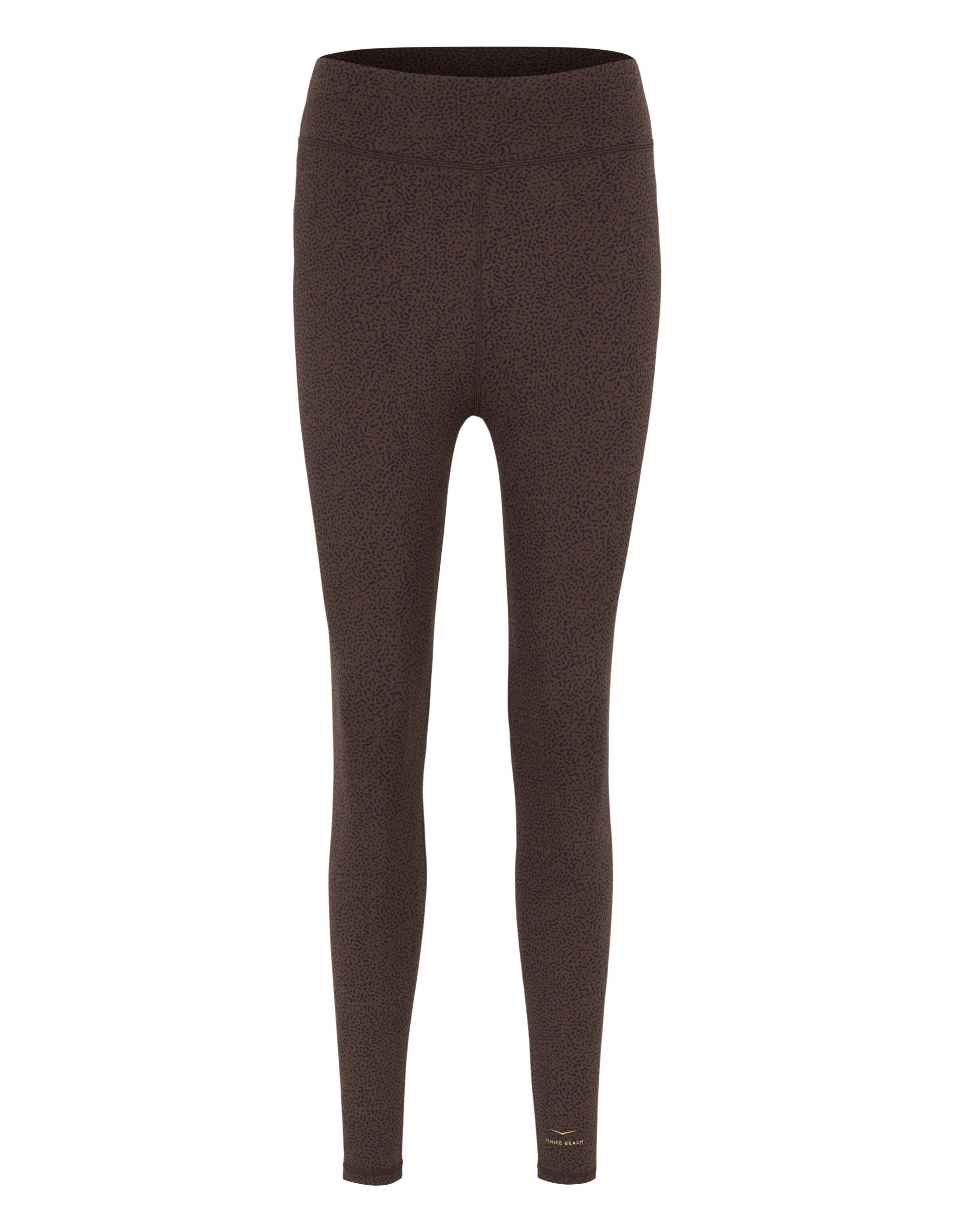 VENICE BEACH Skinny Workout Pants in Brown: front