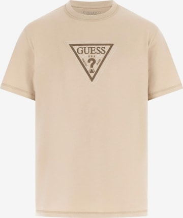 GUESS T-Shirt in Beige: Vorderseite