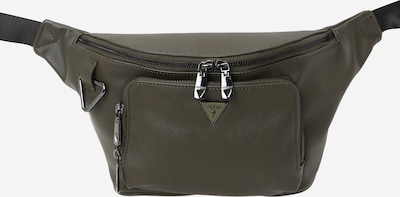 GUESS Sacs banane 'MILANO' en kaki / noir, Vue avec produit