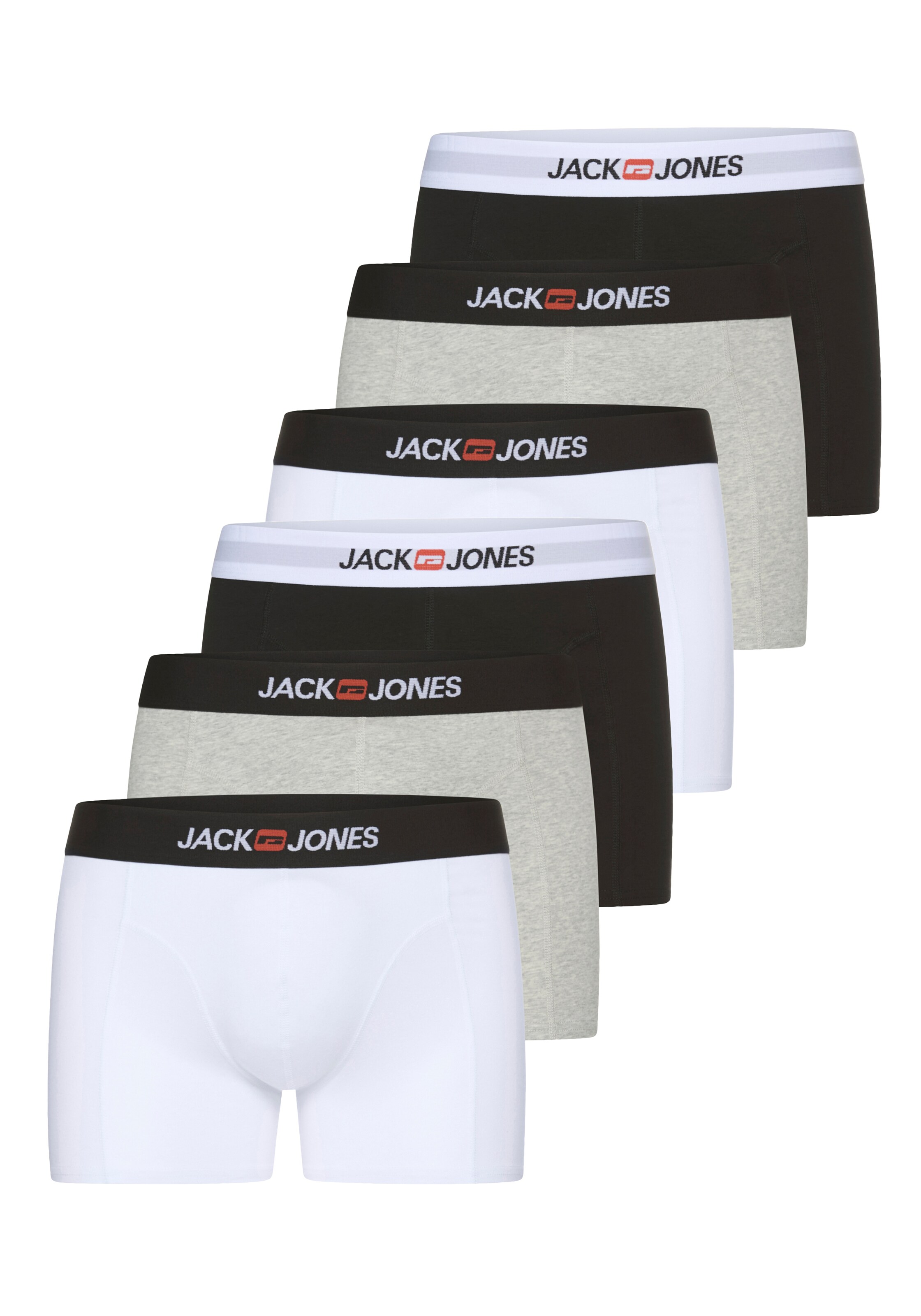 JACK & JONES Boxershorts in Grau: Vorderseite