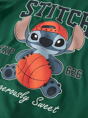 Maglietta 'NMMAMDRES STITCH' di NAME IT in verde