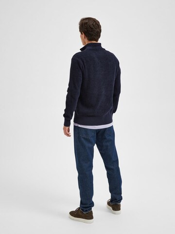 Pull-over 'SLHRODNEY' SELECTED HOMME en bleu