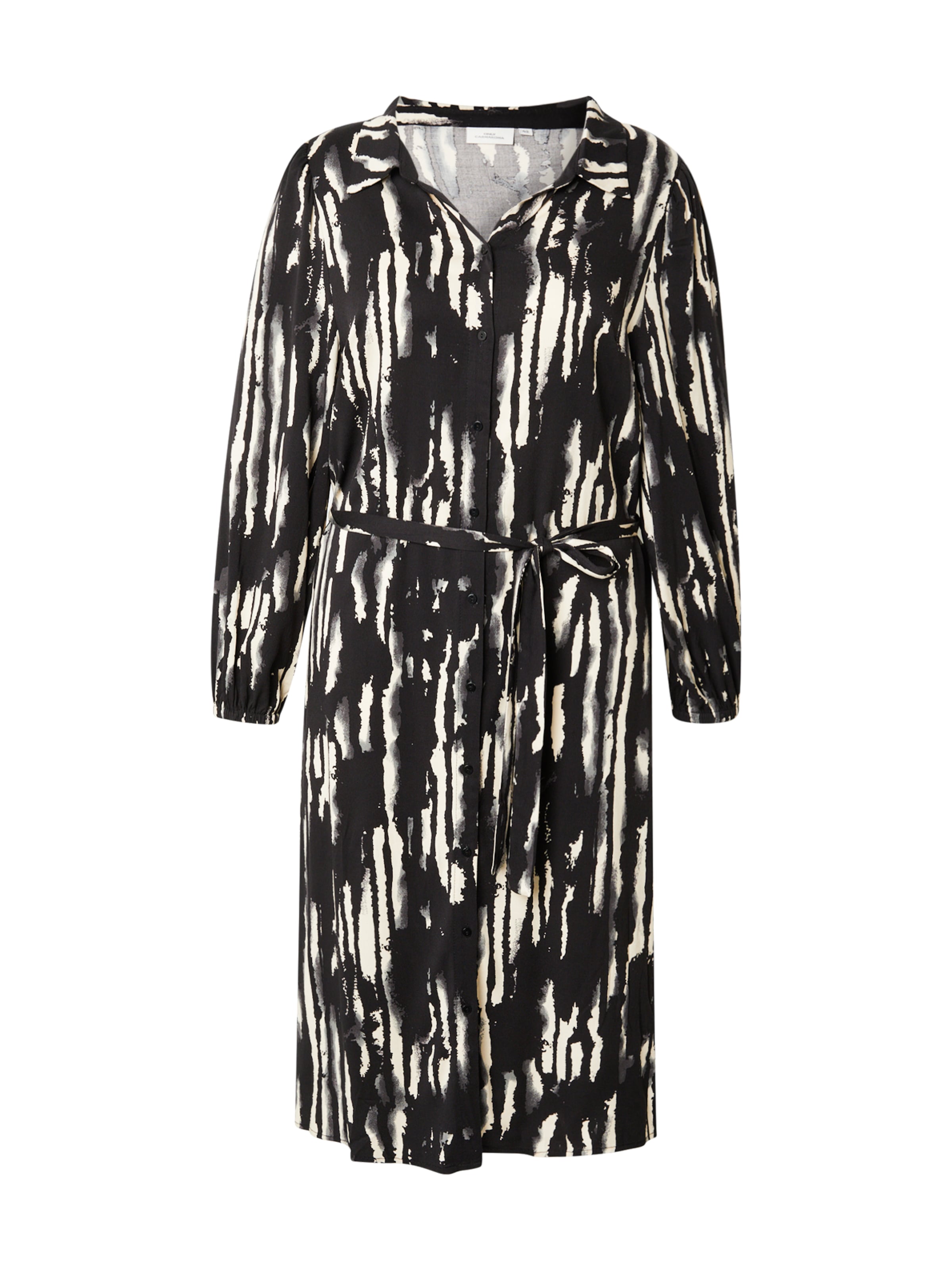 ONLY Carmakoma Shirt Dress 'CARMIKAELA' in Black: front