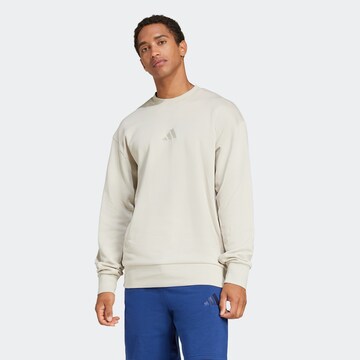 ADIDAS SPORTSWEAR Athletic Sweatshirt 'All Szn' in Grey: front