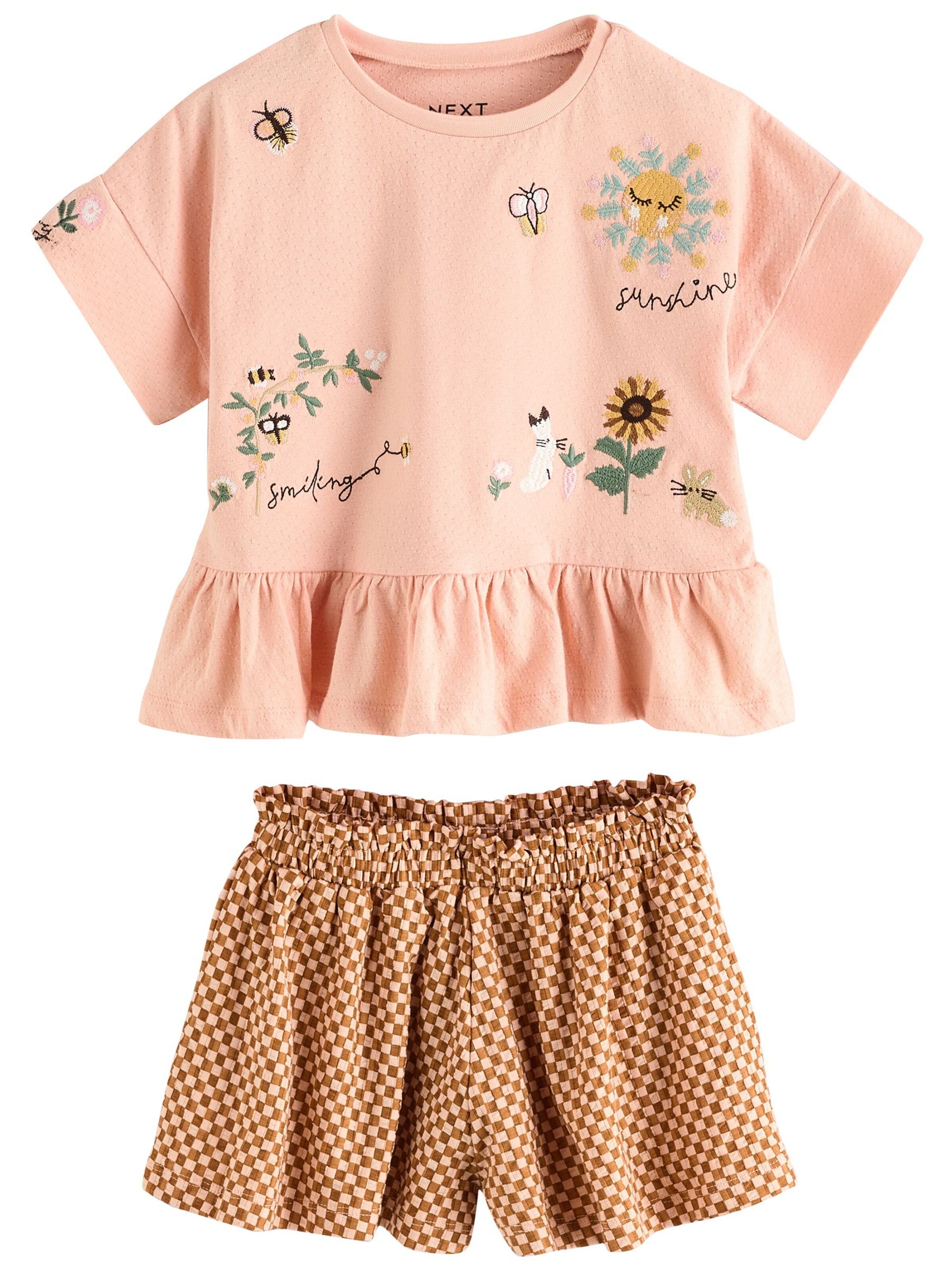 Next Комплект в Ярко-розовый: спереди
