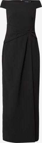 Lauren Ralph Lauren Evening Dress 'SARAN' in Black: front