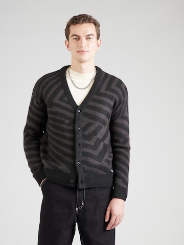 Volcom Strickjacke 'DRIFTOP' in Schwarz: Vorderseite