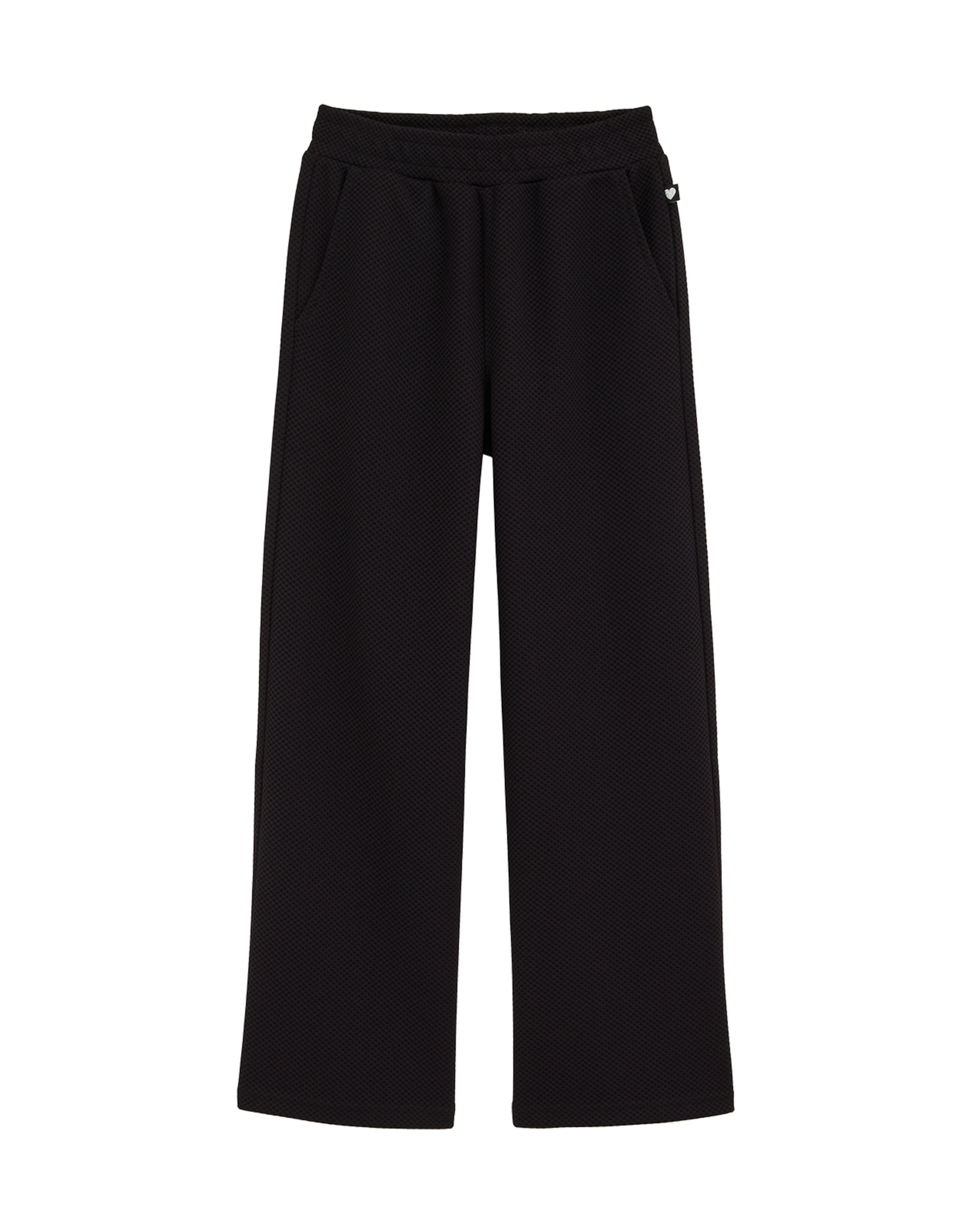 Wide leg Pantaloni di WE Fashion in nero: frontale