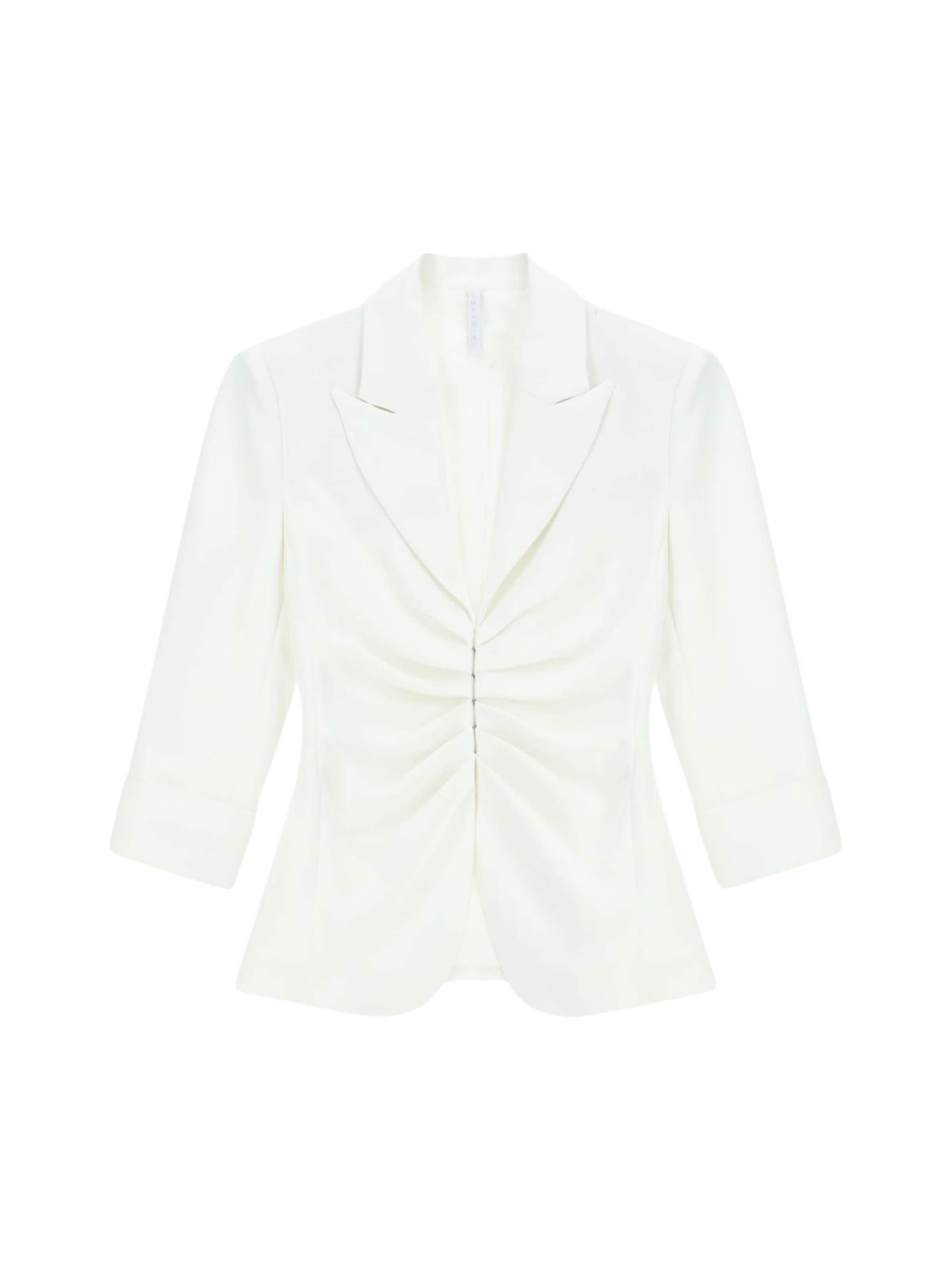 IMPERIAL - Blazer en blanco: frente
