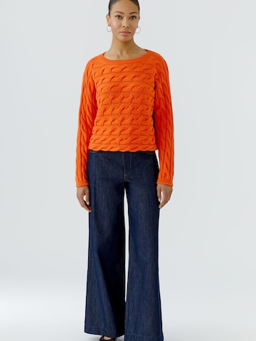 OUI Pullover 'Sirah' in Orange