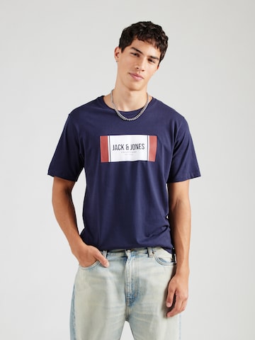 JACK & JONES - Camiseta 'JJHAYATO' en azul: frente