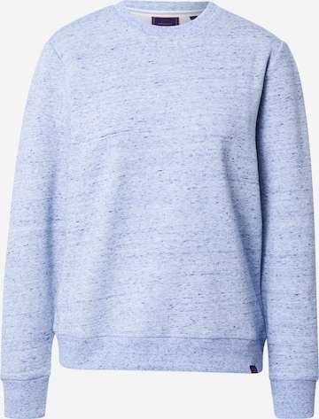 Superdry Sweatshirt in Blauw: voorkant