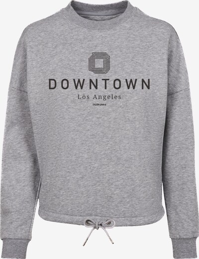 F4NT4STIC Sweatshirt 'Downtown LA' in grau / schwarz, Produktansicht
