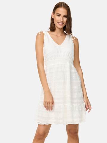 Orsay - Vestido de verão em branco: frente