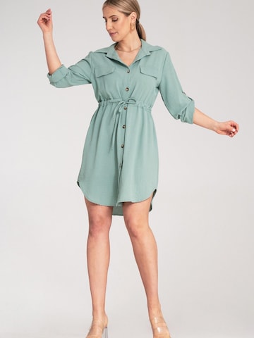 Figl Shirt dress 'M1131' in Green