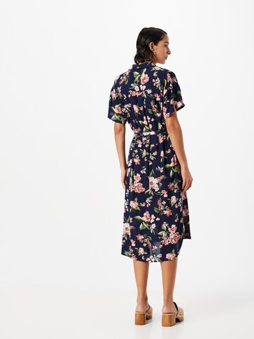 VERO MODA Shirt Dress 'Bumpy' in Blue