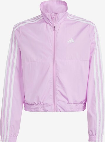 ADIDAS SPORTSWEAR Athletic Jacket in Purple: front