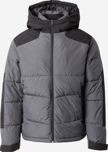 JACK & JONES Veste d’hiver 'Otis' en gris basalte / noir, Vue avec produit