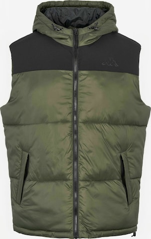 Vestă ' KMLogo Silvest ' de la KAPPA pe verde: față