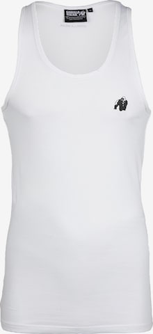 Maglia funzionale 'Adams' di Gorilla Wear in bianco: frontale